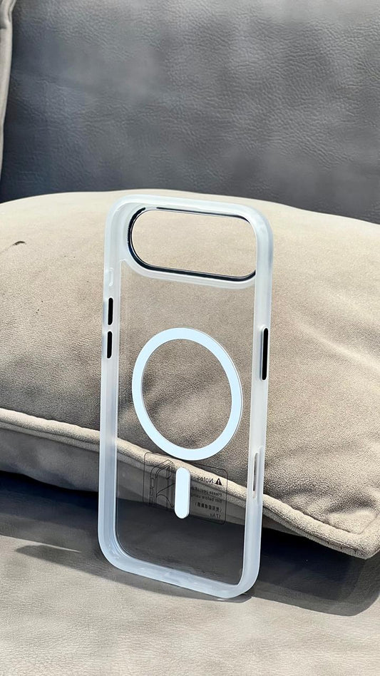 Frosted MagSafe iPhone 17 AIR Case – Slim Shockproof Dual Camera Cover