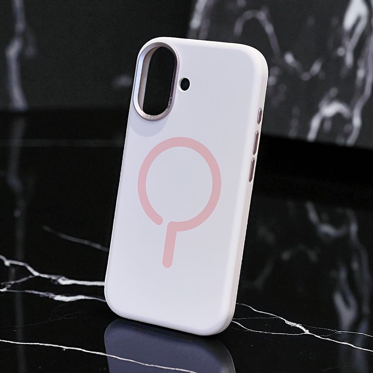 iPhone 17 Silicone Case with MagSafe – Soft Touch Finish + Full Camera Protection