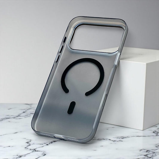 Matte Grey MagSafe iPhone 17 pro max Case – Minimalist & Protective