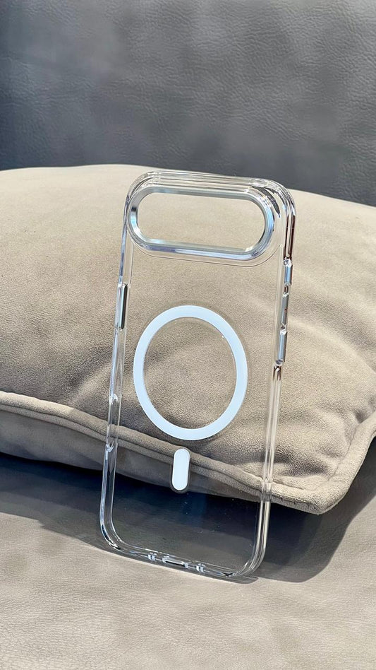 Slim Crystal Clear MagSafe iPhone 17 AIR Case – Dual Camera Protection & Shockproof