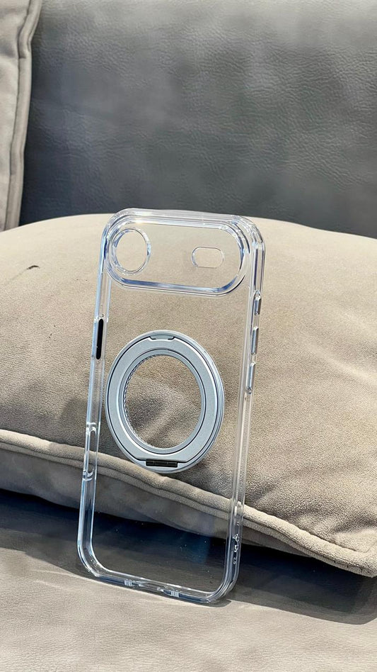 Transparent ring iPhone 17 AIR Case – Slim Shockproof Single Camera Cover