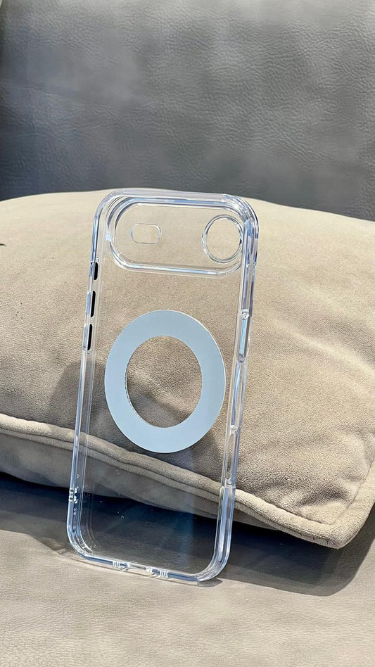 Transparent ring iPhone 17 AIR Case – Slim Shockproof Single Camera Cover