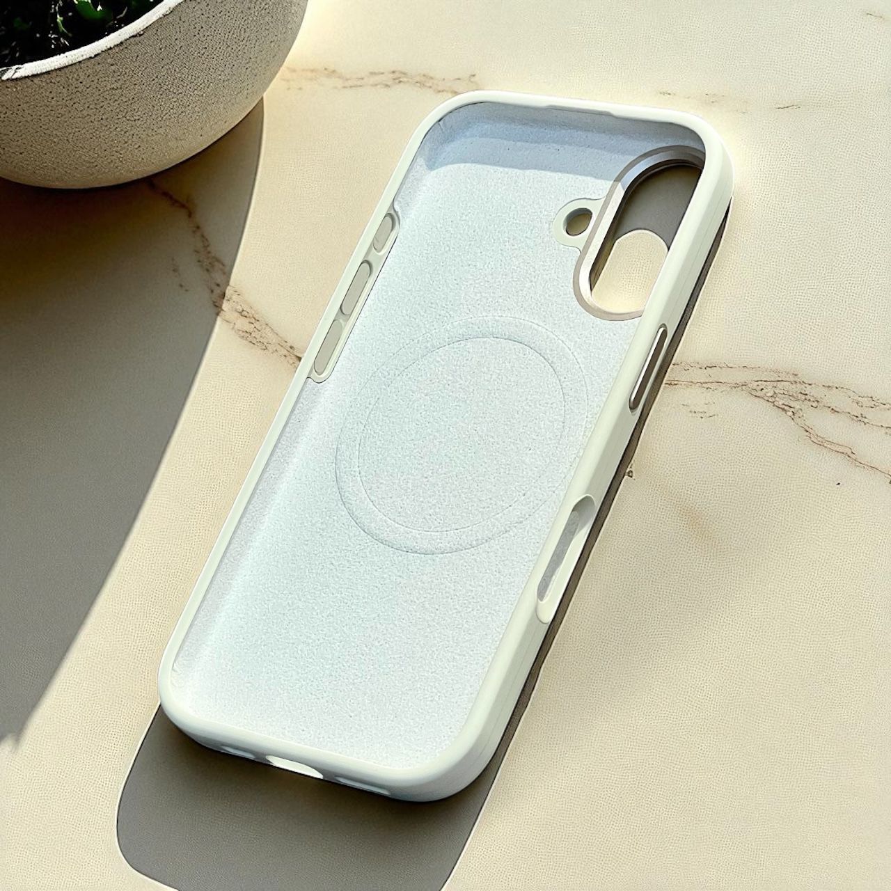 iPhone 17 Silicone Case with MagSafe – Soft Touch Finish + Full Camera Protection