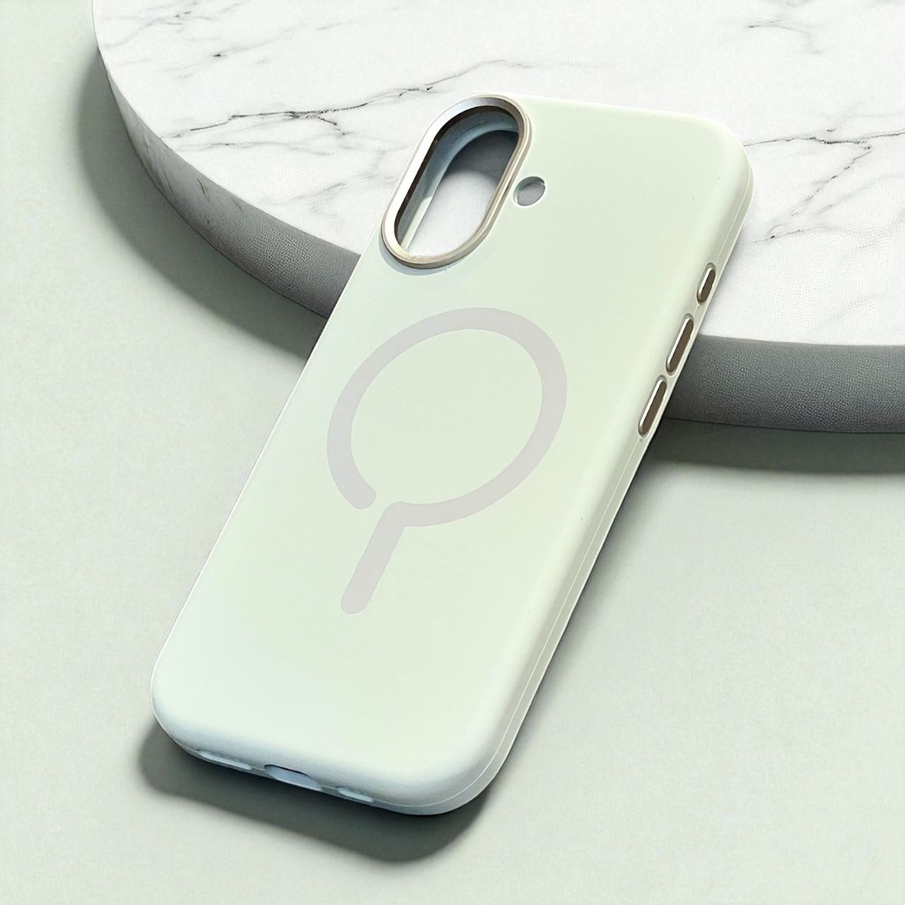 iPhone 17 Silicone Case with MagSafe – Soft Touch Finish + Full Camera Protection